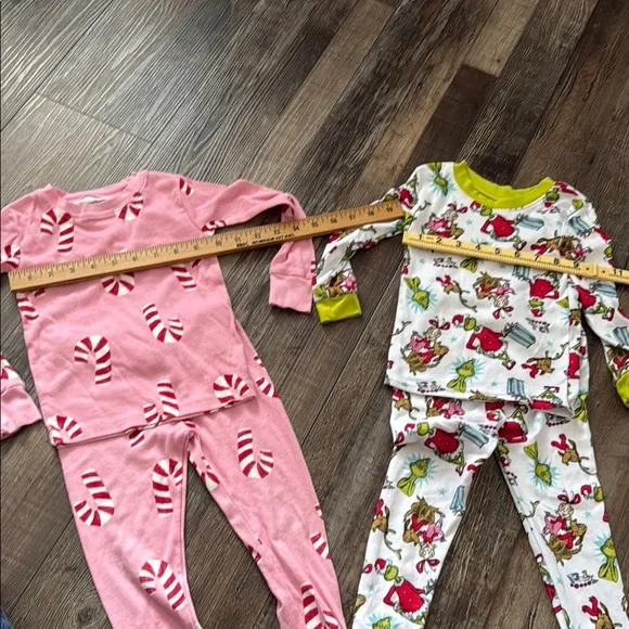 Toddler Christmas Grinch Pajama Bundle - Picture 3 of 5